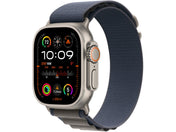 Apple Watch Ultra 2 GPS + Cellular 49mm Natural Titanium Case with Blue Alpine Loop - Medium