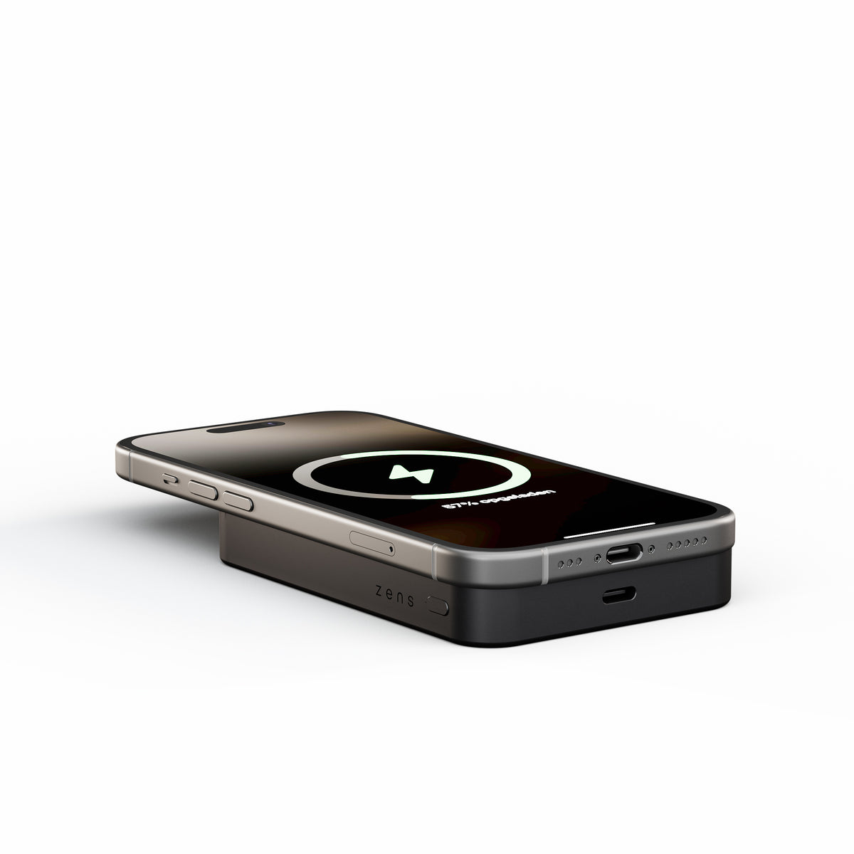 Zens 10000 mAh Magnetisk Powerbank Pro 1 Slim - Svart