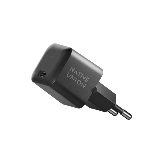 Native Union 30W USB-C GaN Vegglader -  Svart