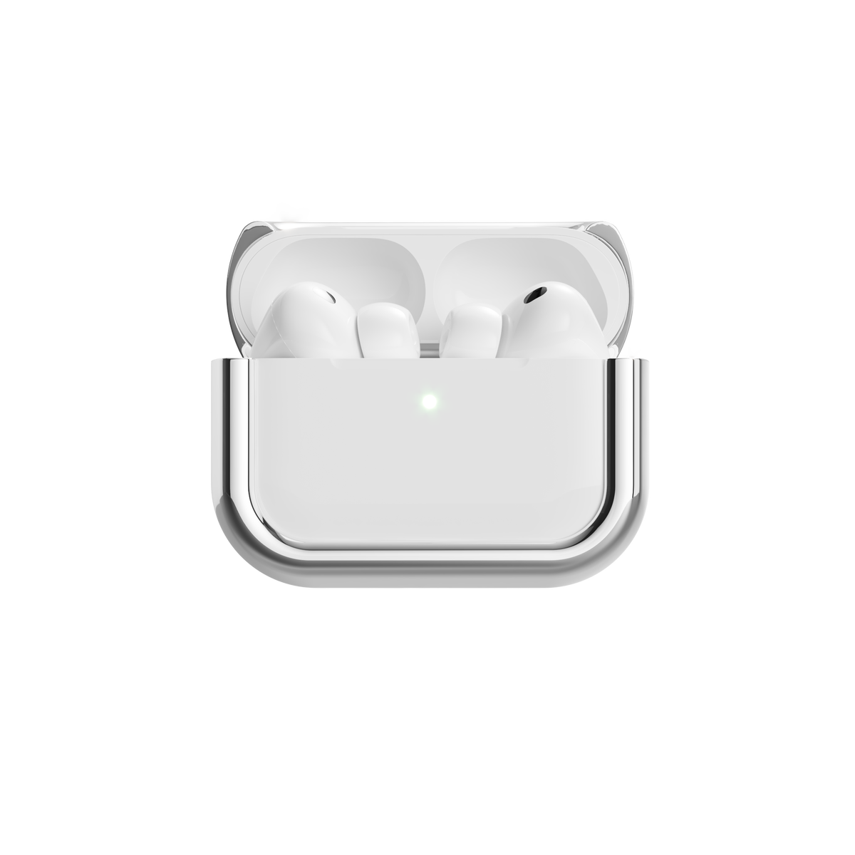 Arc Pulse Deksel i Aluminium til AirPods Pro 3 - Sølv
