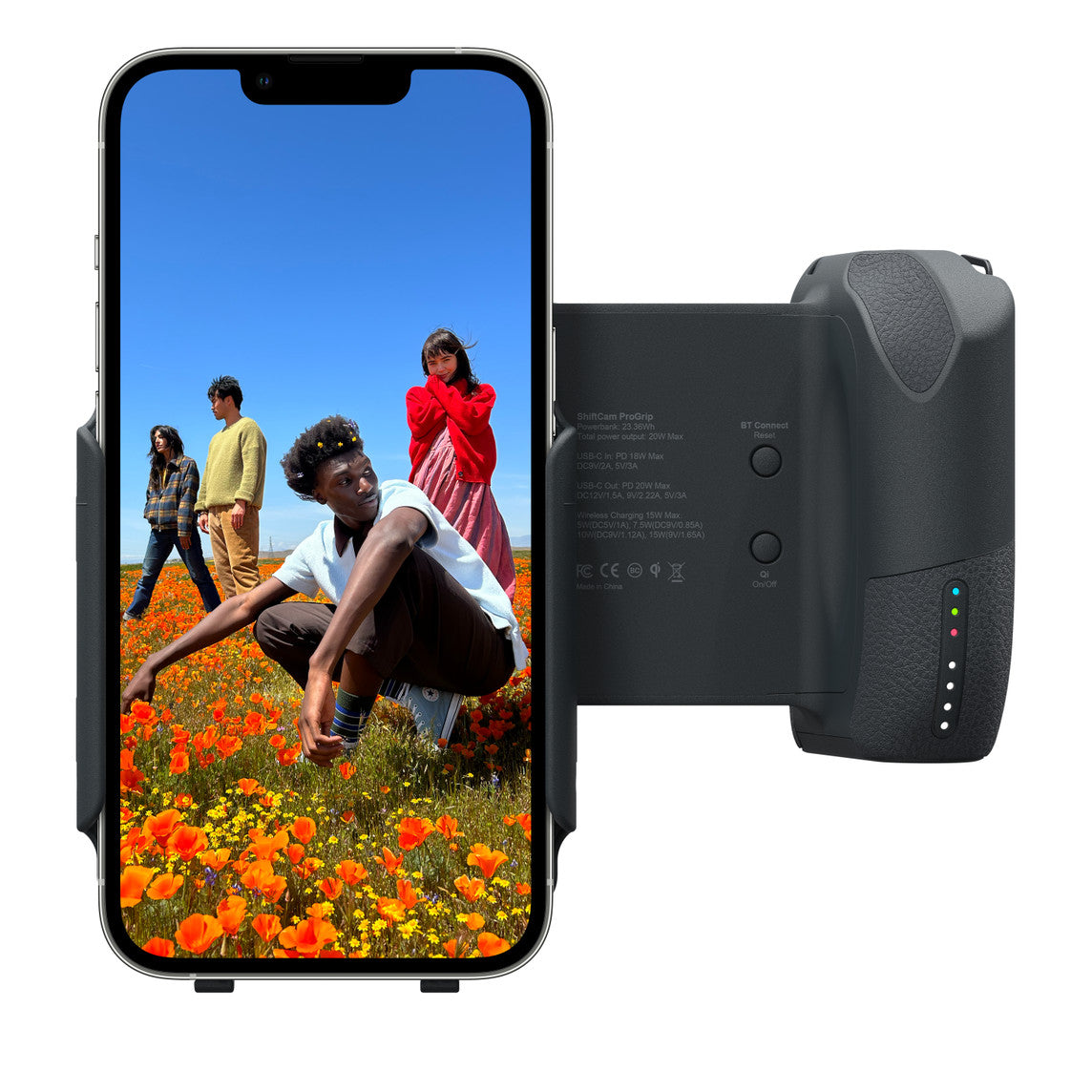 ShiftCam ProGrip Starter Kit Kamerautløser med Powerbank