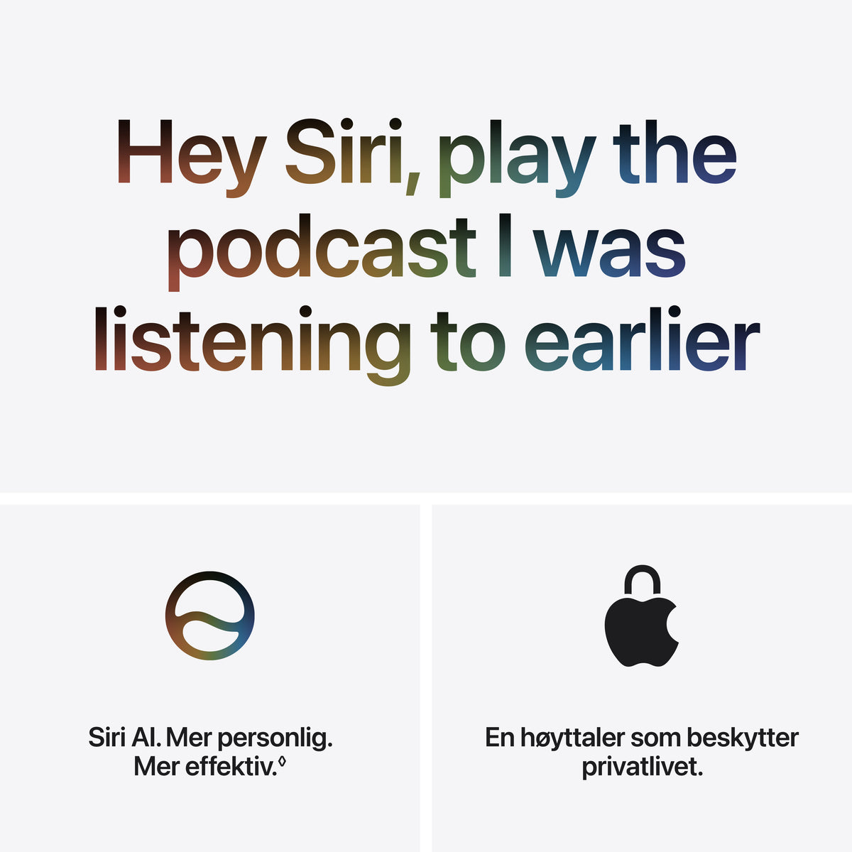HomePod mini 2 - Hvit