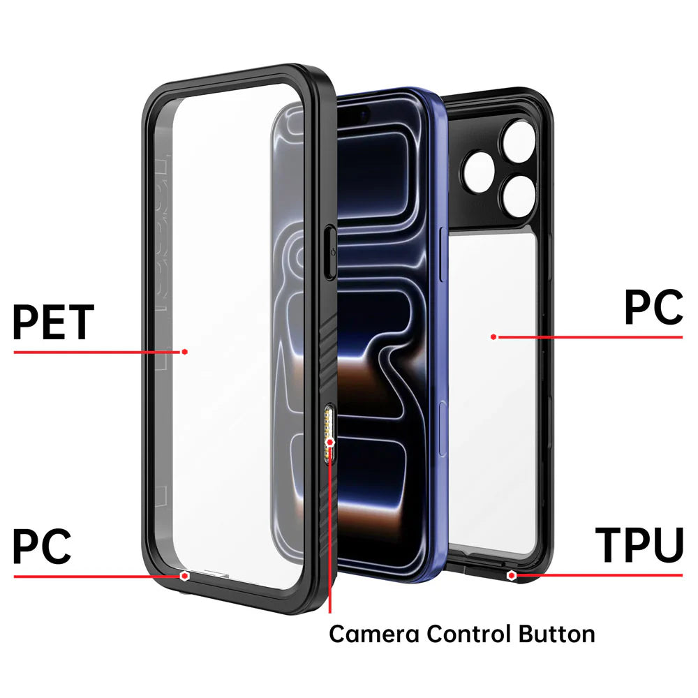 Armor-X MX Vanntett Deksel til iPhone 17 Pro