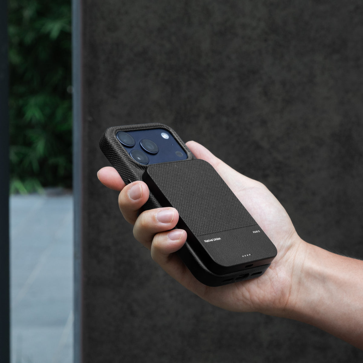 Native Union 5000 mAh SS Magnetisk Powerbank - Black