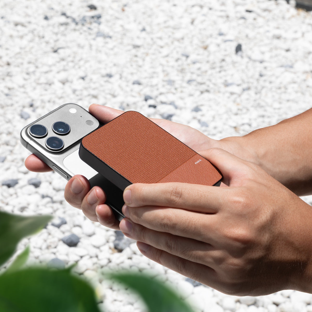 Native Union 10000 mAh SS Magnetisk Powerbank - Tan