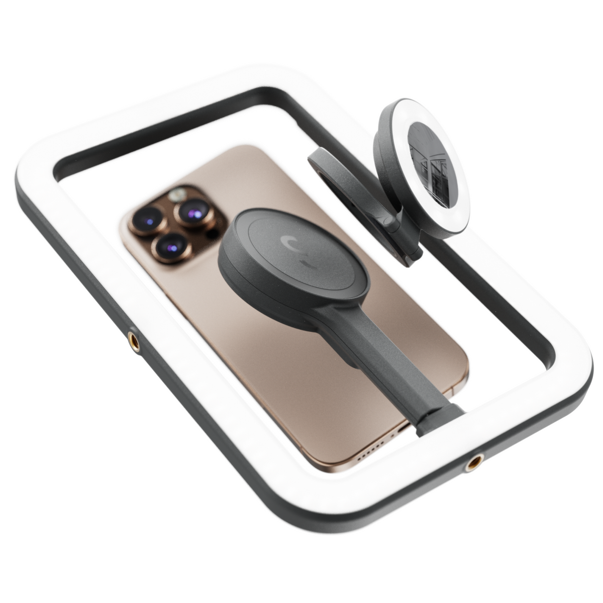 ShiftCam SnapStudio Light Ringlys til iPhone - Midnatt