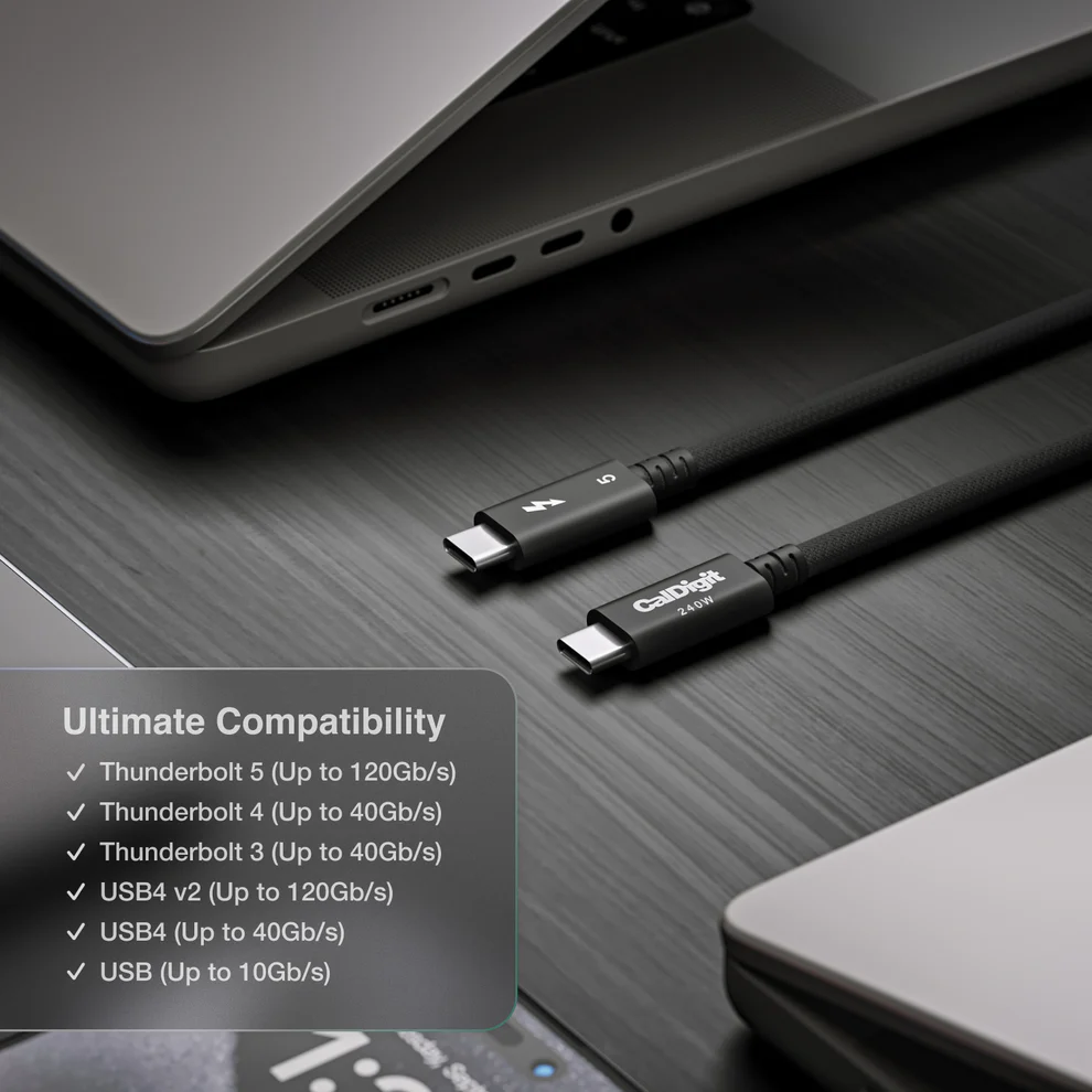 CalDigit Thunderbolt 5 Pro Kabel 1m