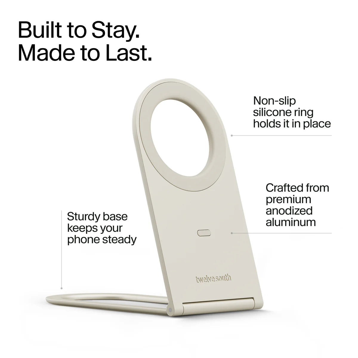 Twelve South Curve Nano Stativ til iPhone - Coastal Blue
