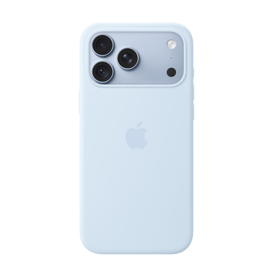 Apple Silikondeksel med MagSafe til iPhone 18 Pro Max - Klar blå