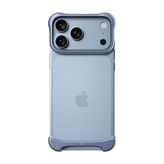 Arc Pulse Deksel i Aluminium til iPhone 18 Pro - Matt lys blå
