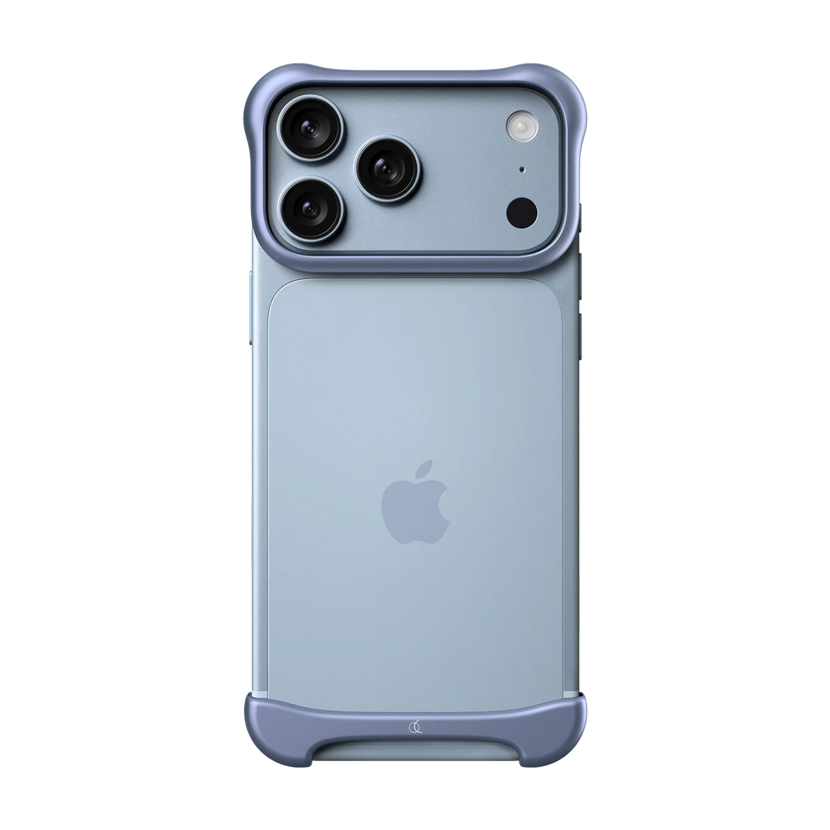 Arc Pulse Deksel i Aluminium til iPhone 18 Pro Max - Matt lys blå