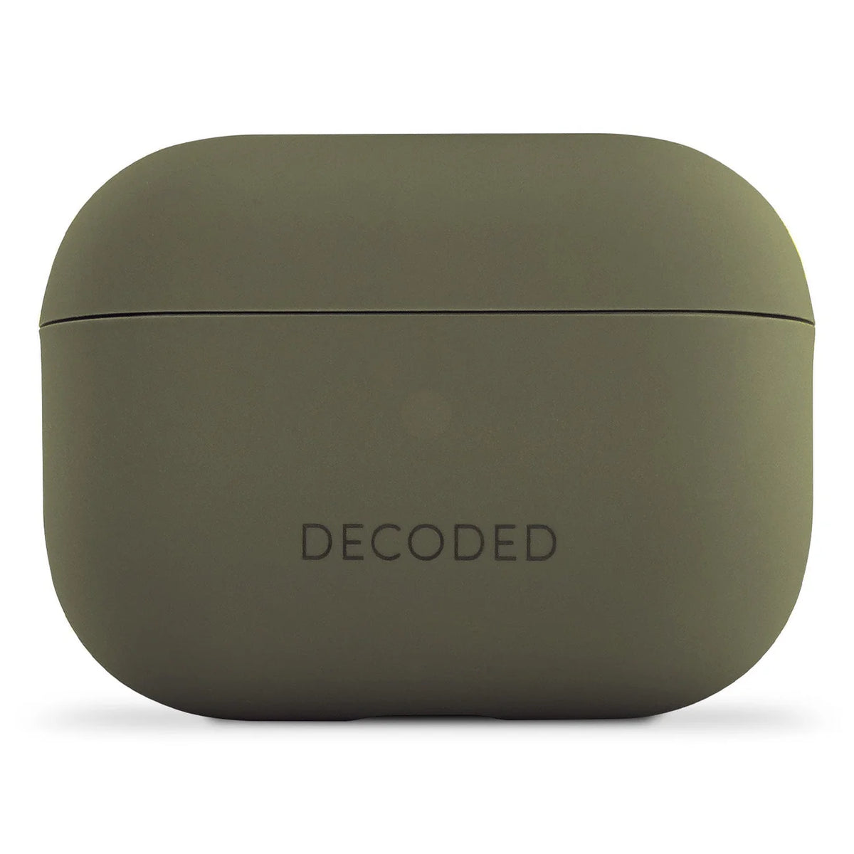 Decoded AirCase Silikondeksel til AirPods Pro (1. og 2. gen.) - Olive