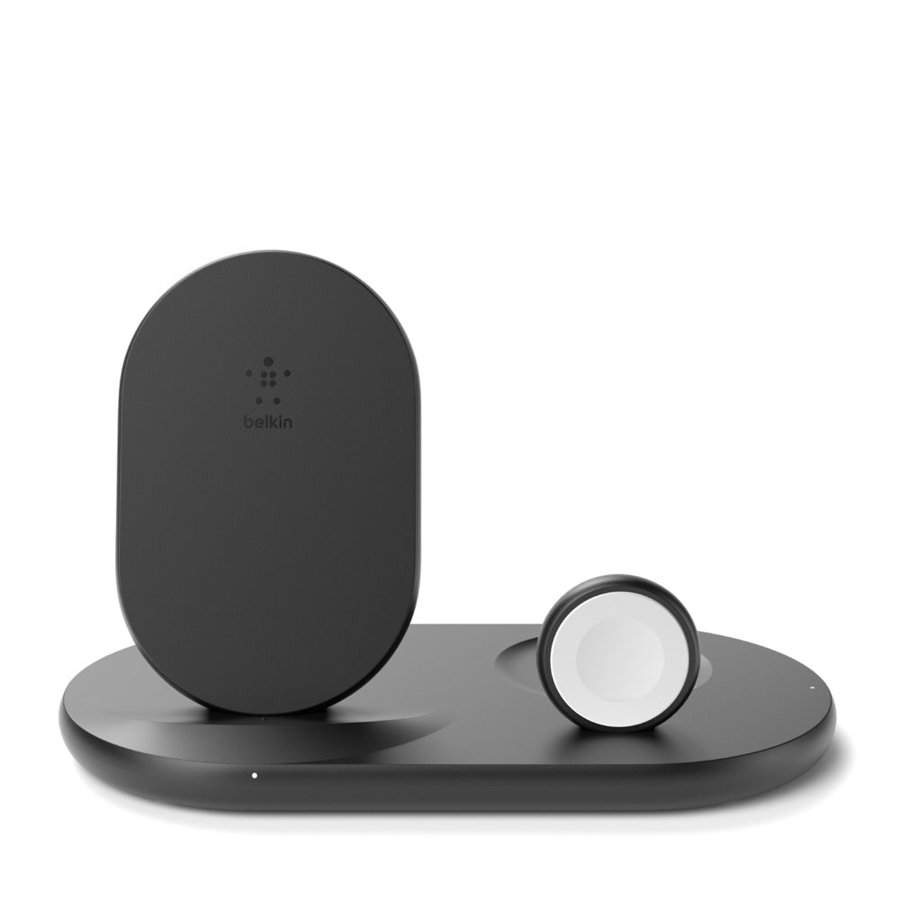 Belkin BOOST↑CHARGE™ 3-i-1 Trådløs lader - Svart